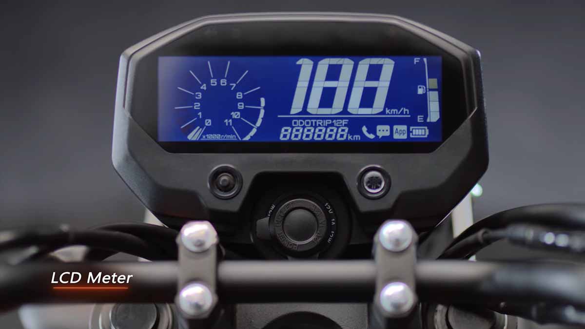 Yamaha FZ-X Digital Meter