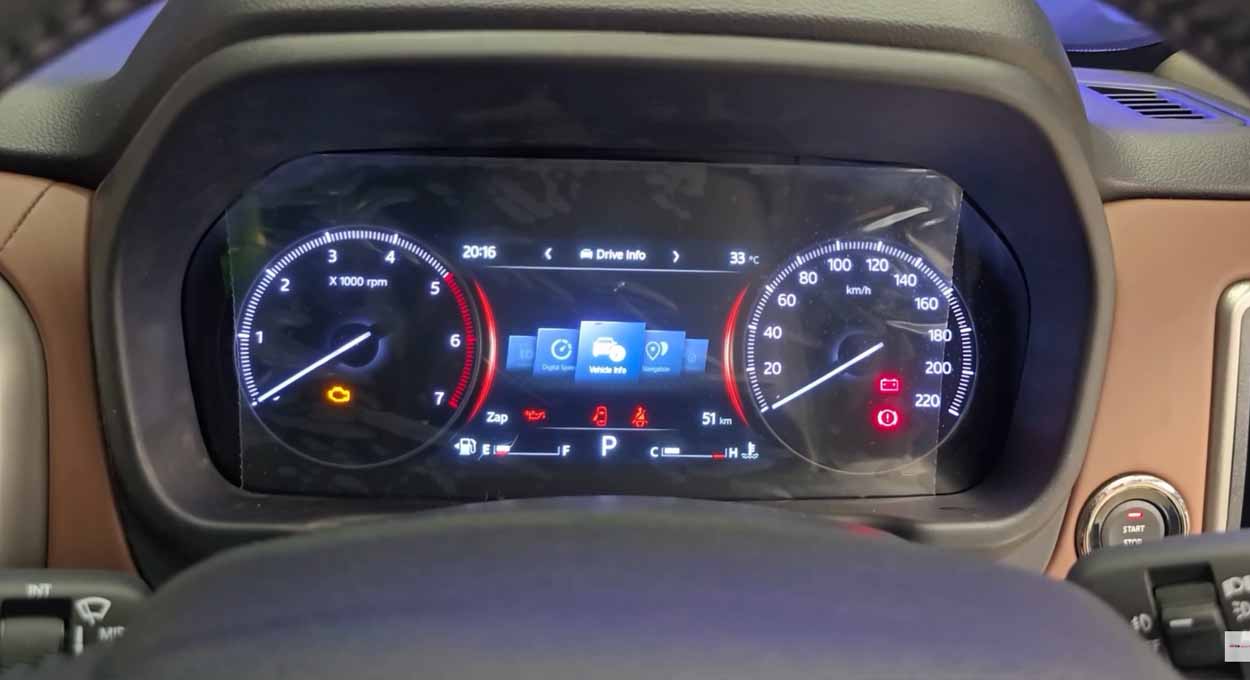 Mahindra Scorpio N Odometer