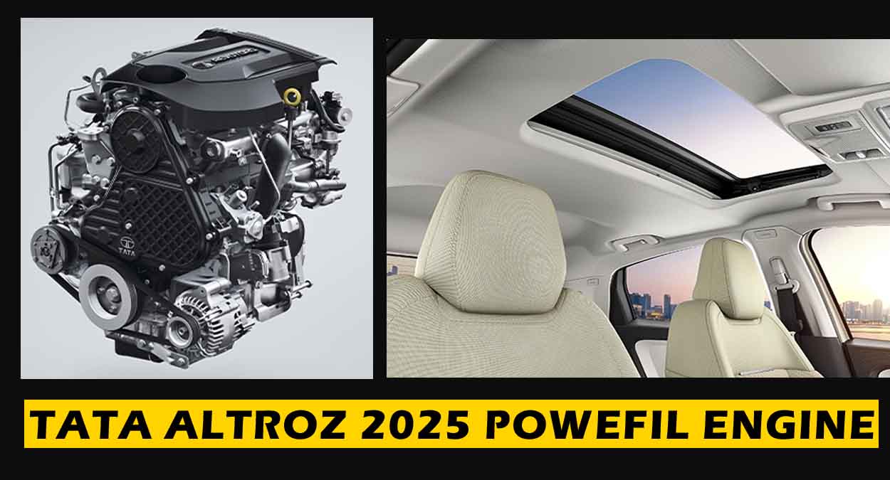 TATA ALTROZ 2025 POWERFUL ENGINE