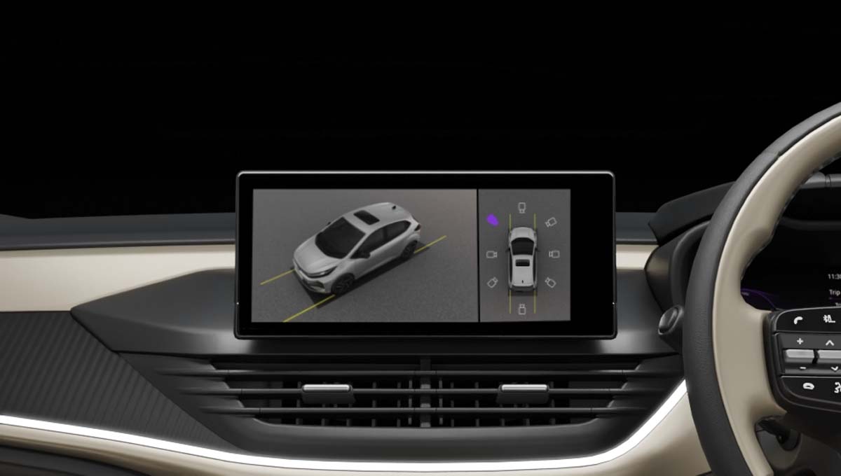 Tata Altroz 360 camera Control