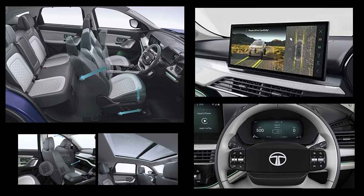 Tata Harrier EV Interior
