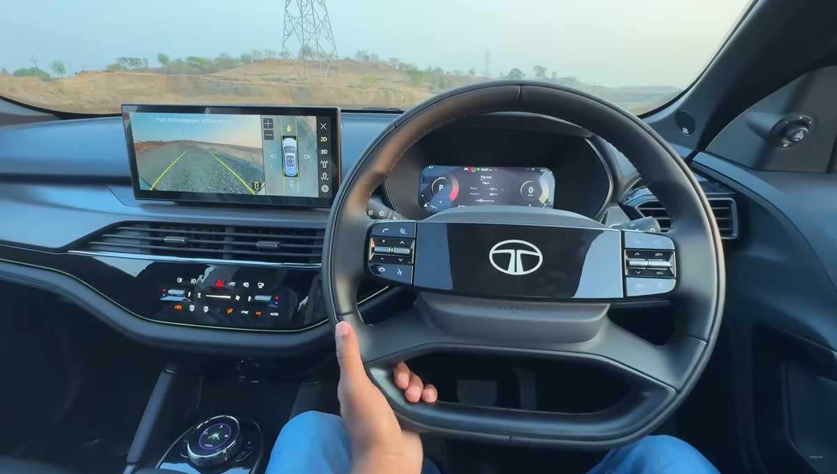 Tata Harrier digital meter