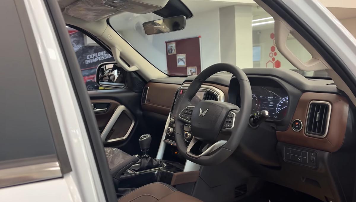 Scorpio N interior features