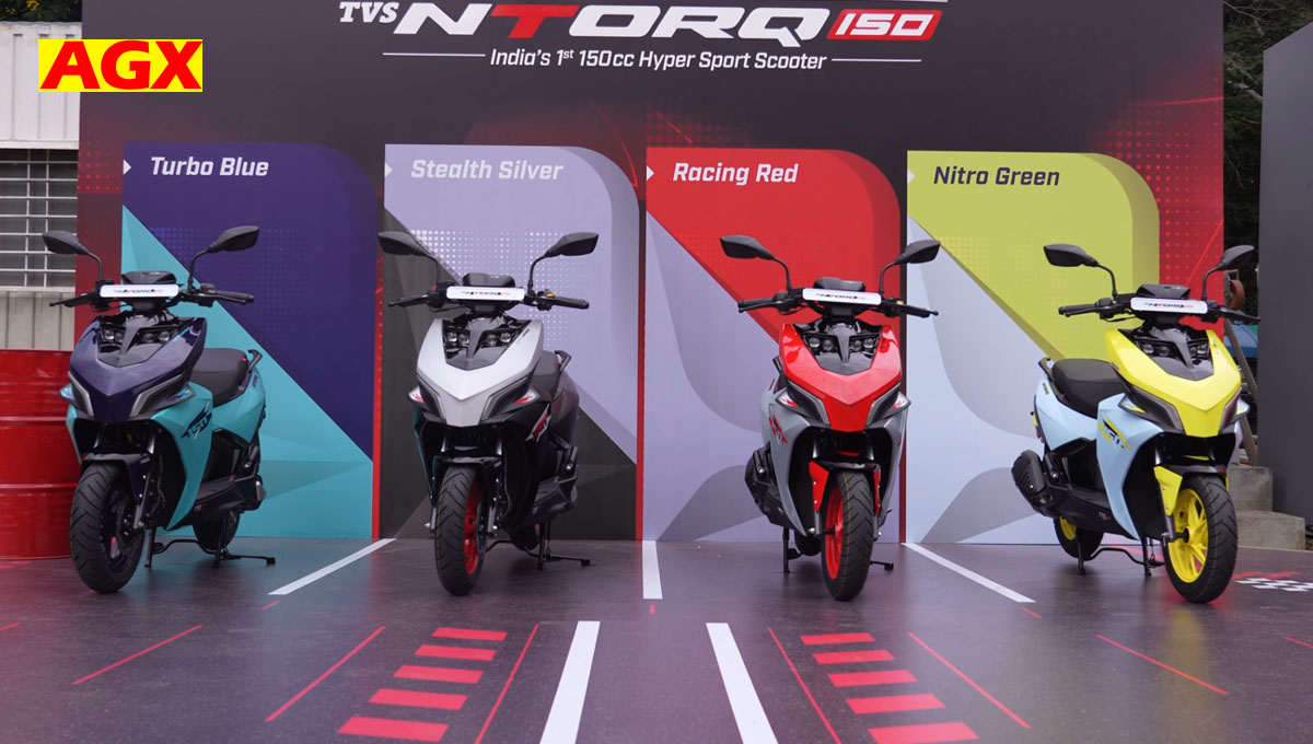 TVS Ntorq 150 Hyper Scooter Launch in India