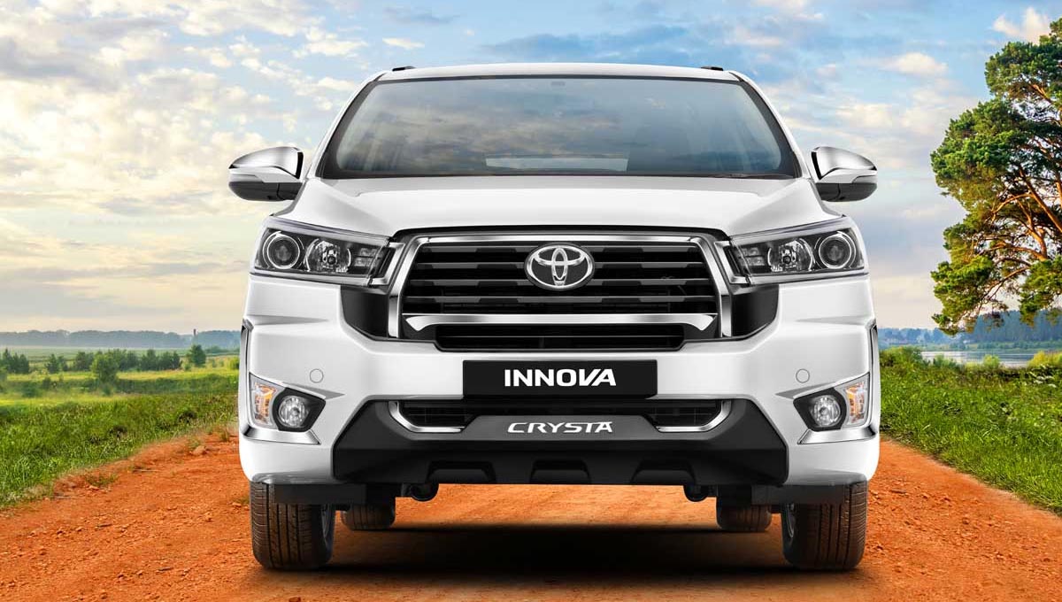 Toyota Innova Crysta safety features 360 camera airbags India