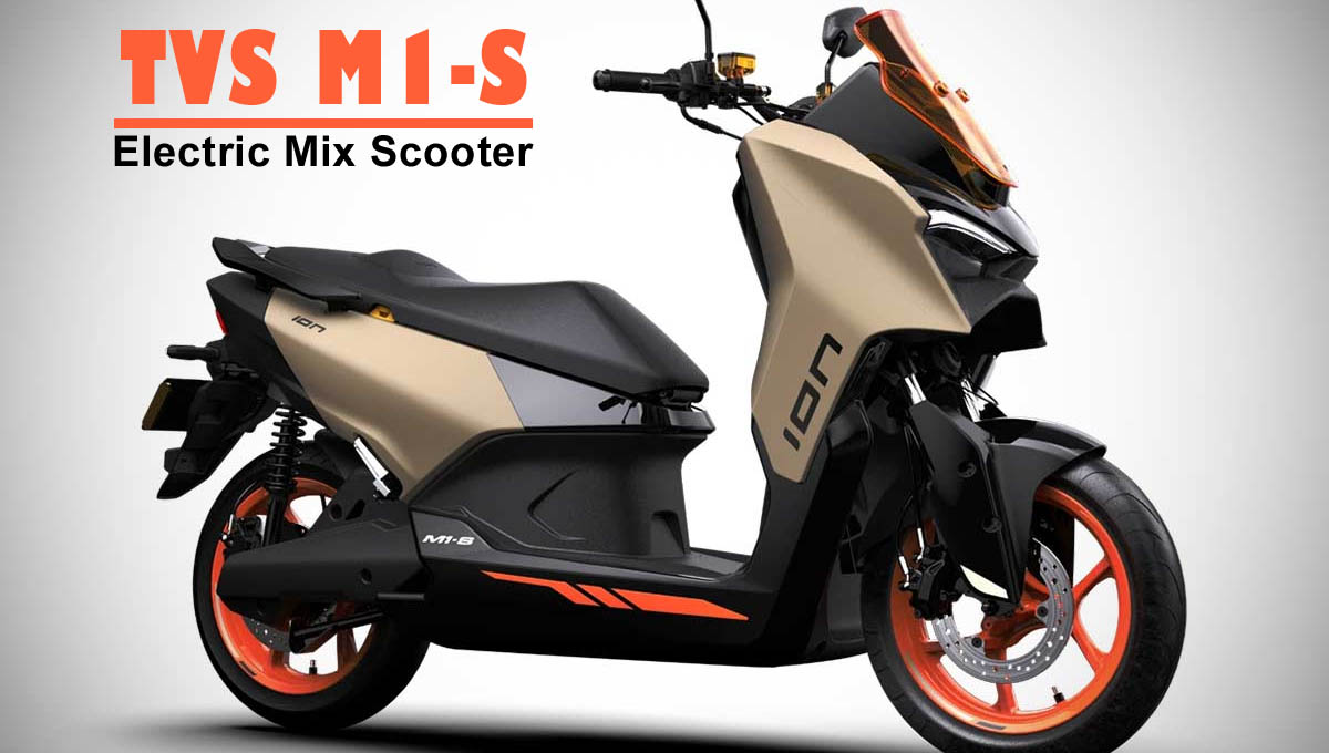TVS M1-S Electric Scooter Battery, Charging & Range