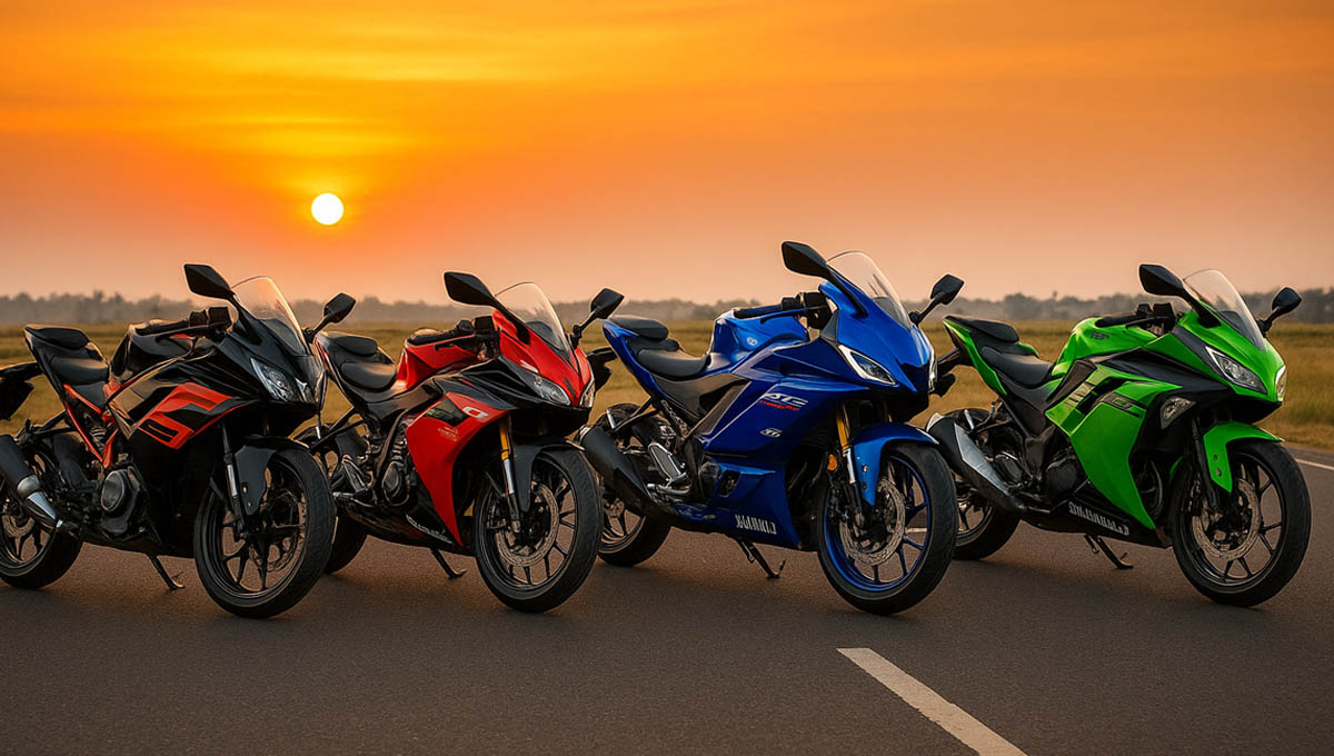 Top 5 Best Sports Bikes in India Under ₹5 Lakh