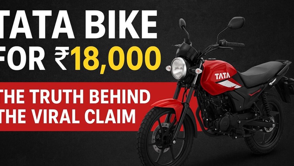 Tata Bike for ₹18,000?