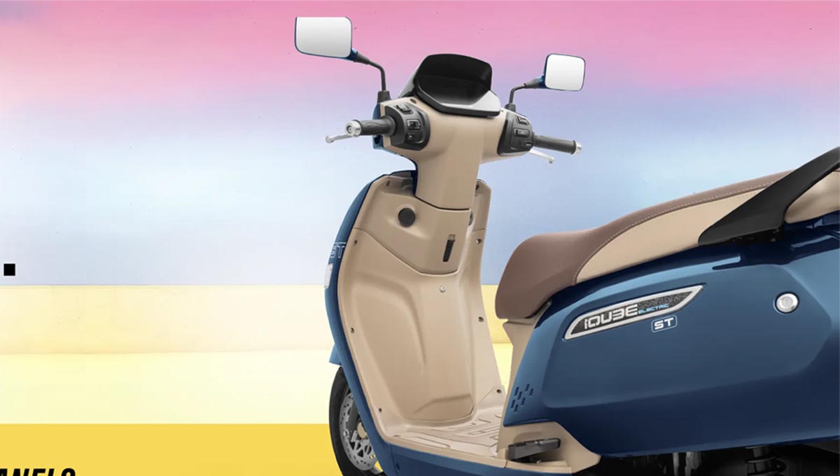 TVS iQube Hybrid Battery & Engine Combination