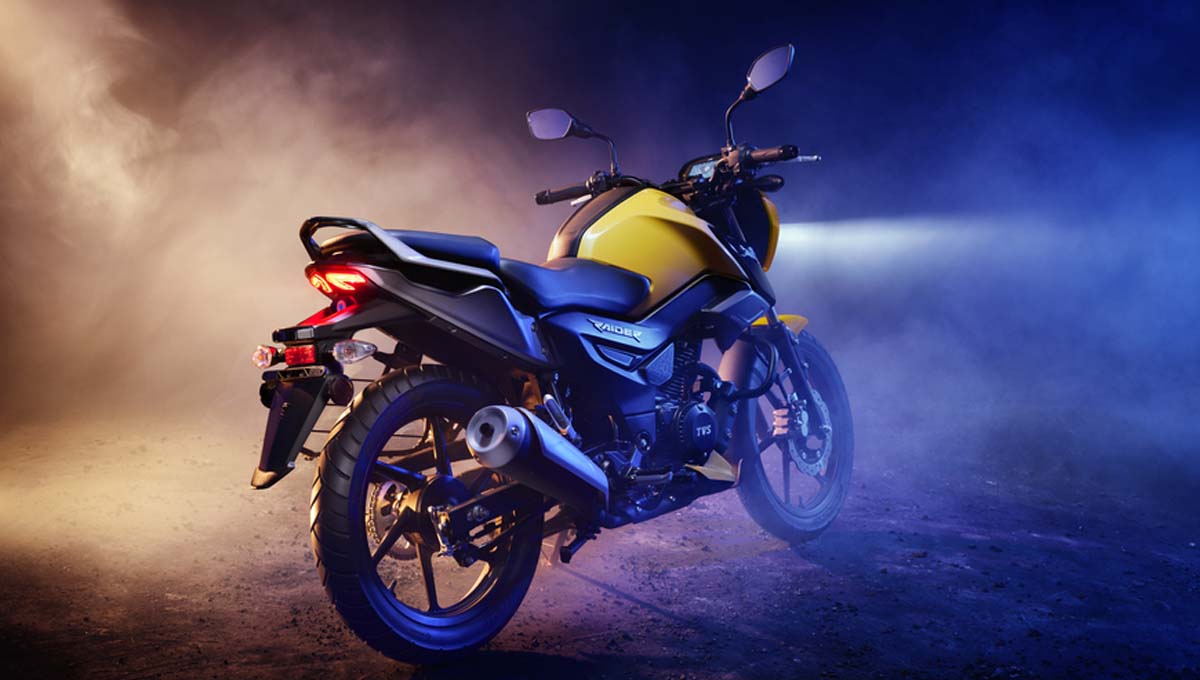TVS Raider Digital Console and Technology Features