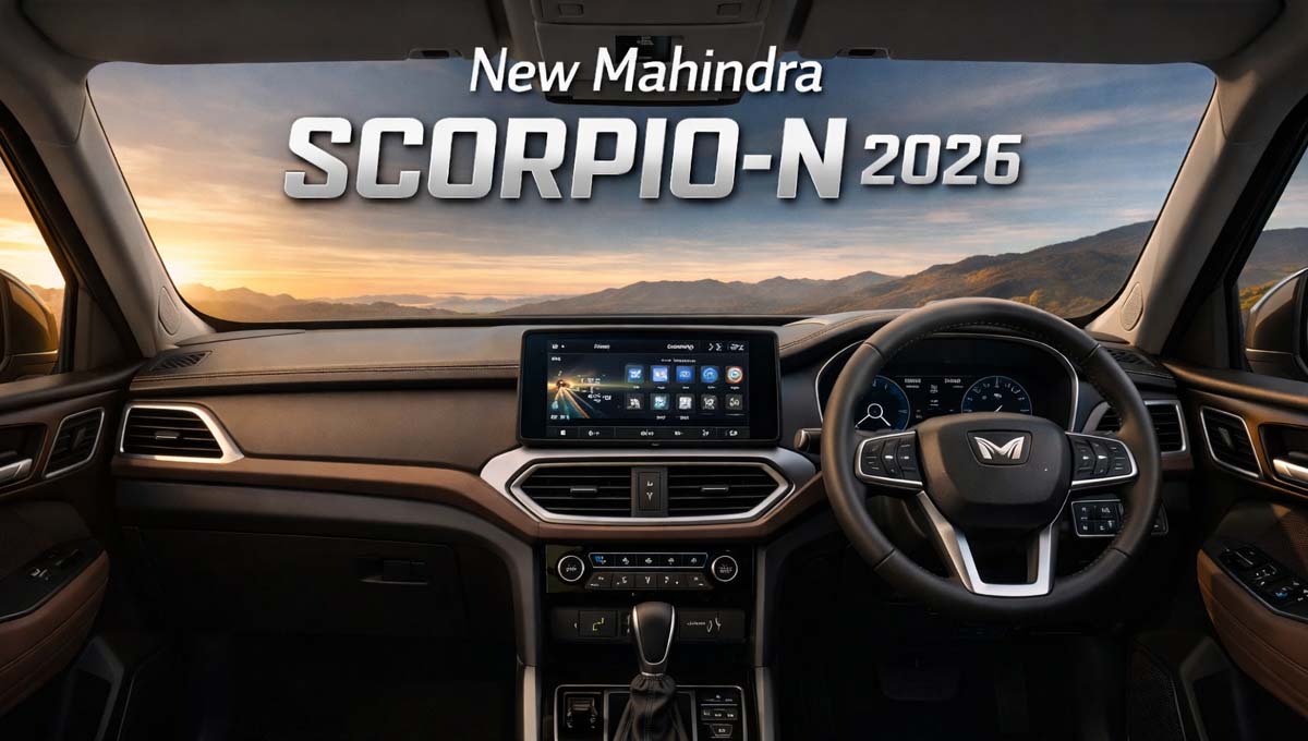 new Mahindra Scorpio‑N 2026 interior