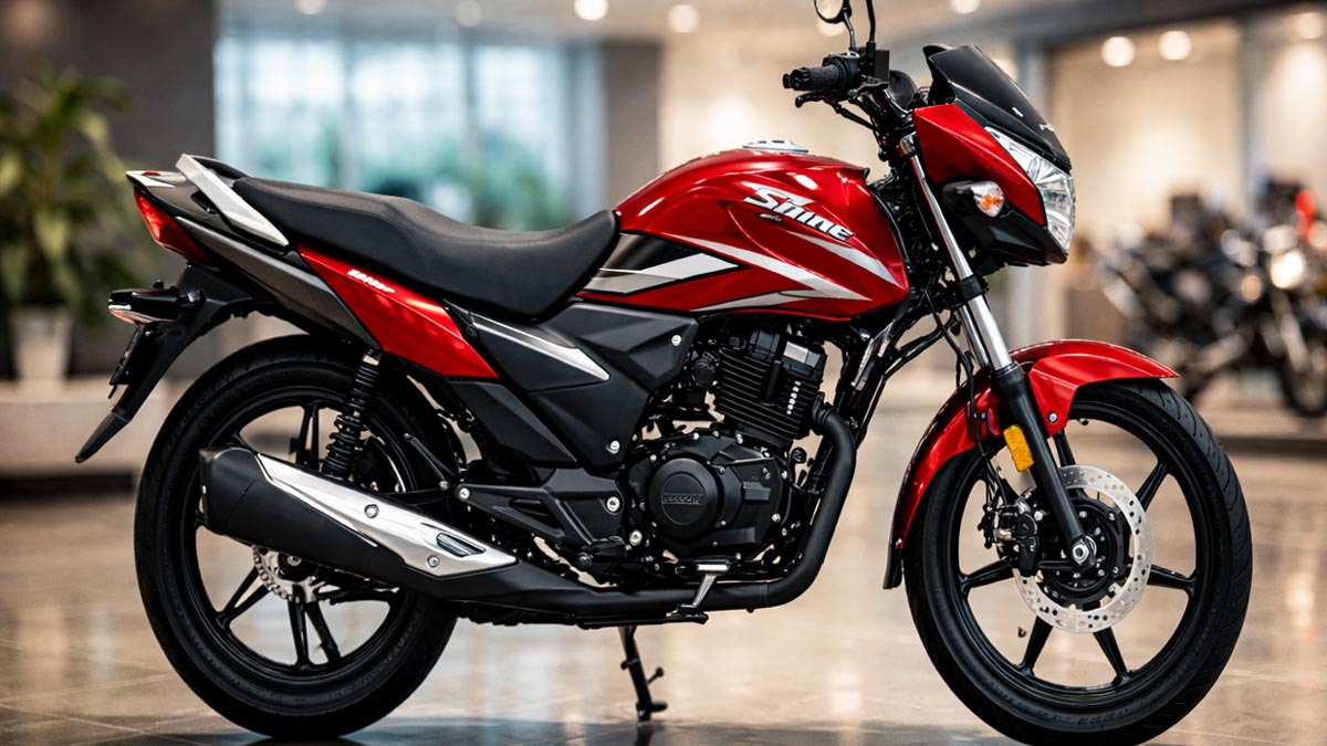 Honda Shine 125 Braking, Safety and Tyre Setup