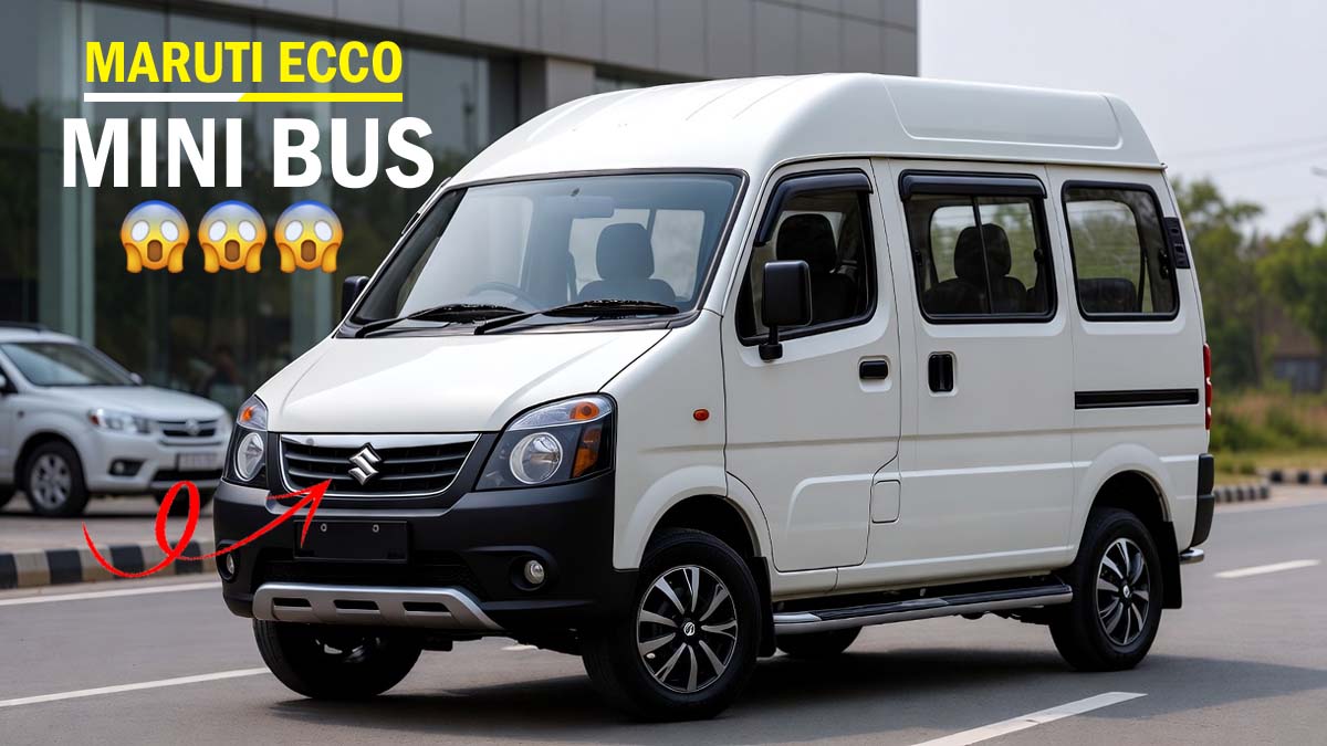 Maruti Eeco Mini Bus Launched in India